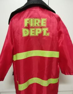 Kids Costumes to Hire - Fire Fighter - material jacket